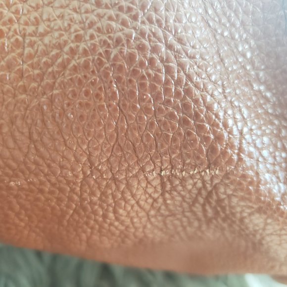 KGB Black Label Brown Leather Tote - Picture 8 of 11